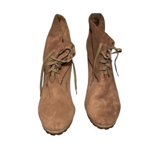 Rosegold Booties Beige